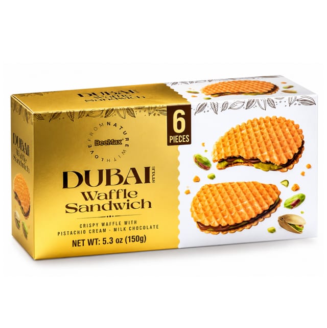 Dubai Waffle Sandwich.