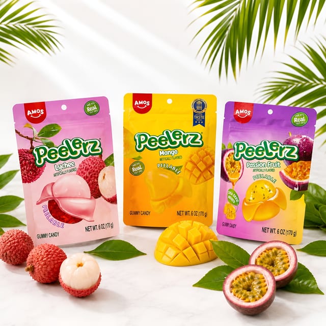 Peelerz Fruit Gummy Candy.