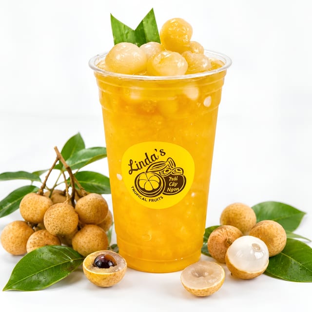 Fresh Longan Pandan Drink - Nước Nhãn Lá Dứa.