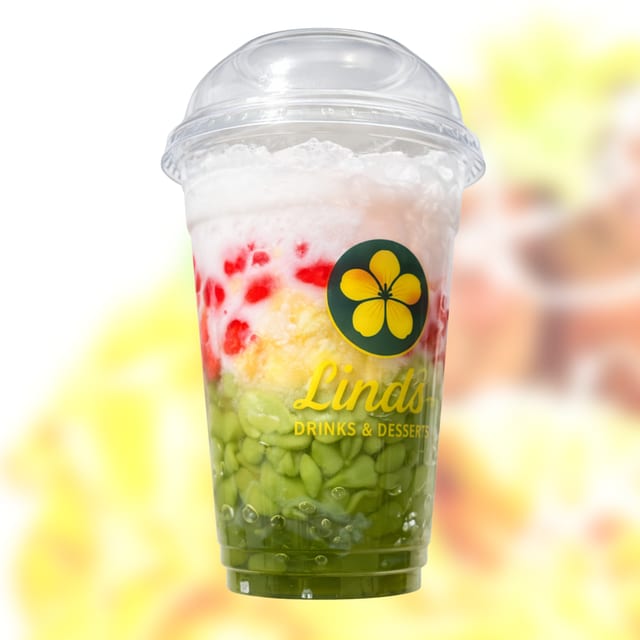 19. Chè Bánh Lọt Hạt Lựu - CENDOL & COCONUT MILK.