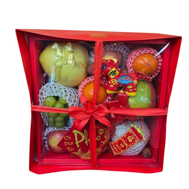 Extra Large Lunar New Year Fruit Gift Box.